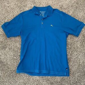 Tommy Bahama Teal Polo Shirt for Men sz Med NWOT